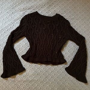 Black Knit Sweater
